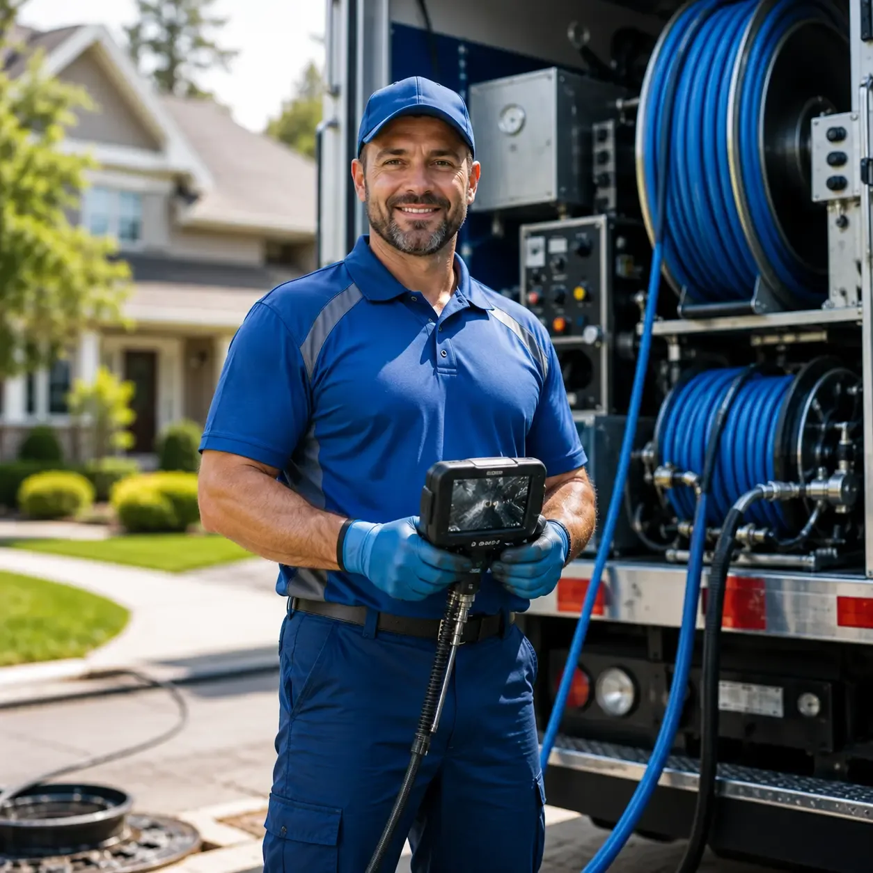 Local outdoor drain cleaning specialists in West Hills, CA